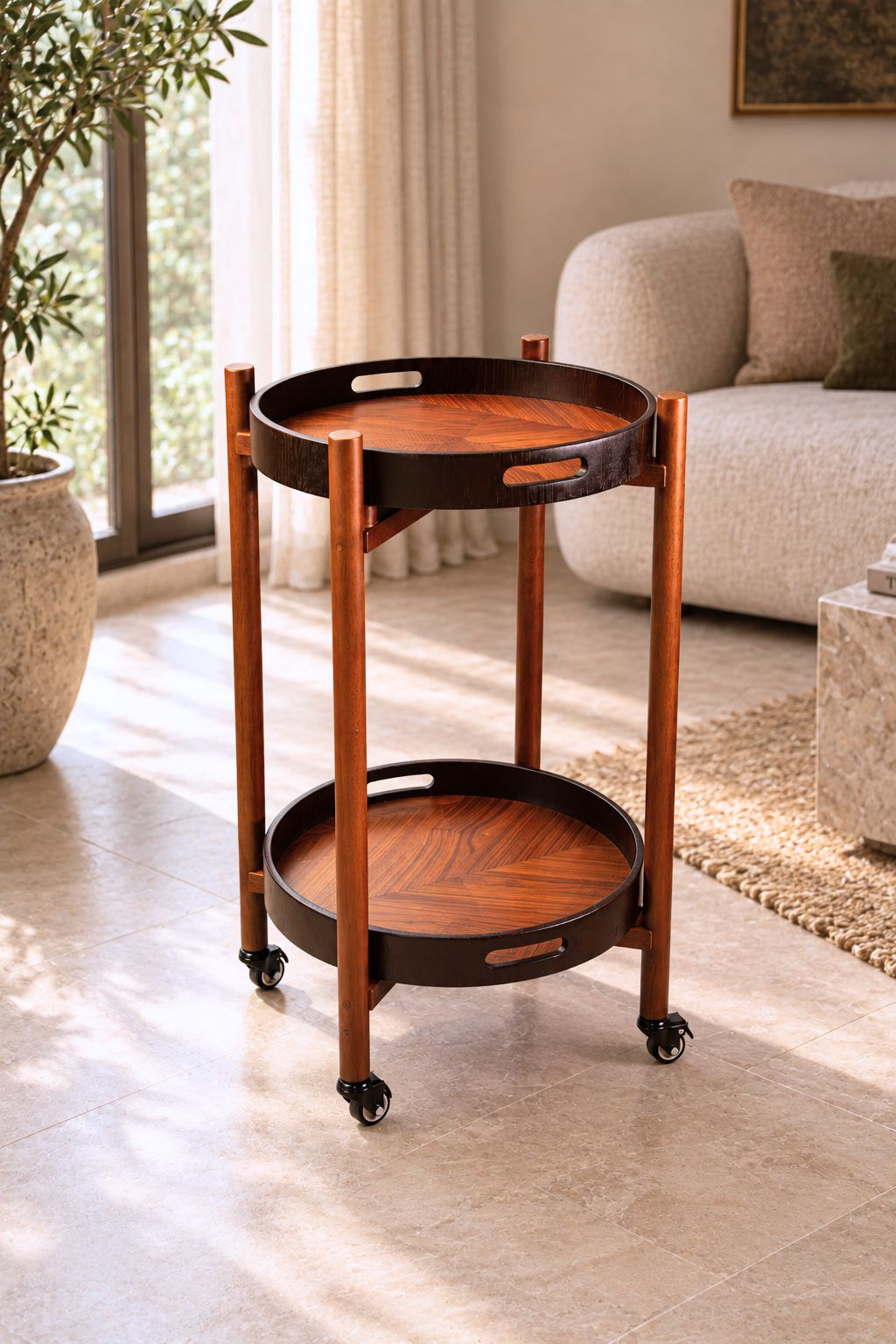 Ember Round Trolley