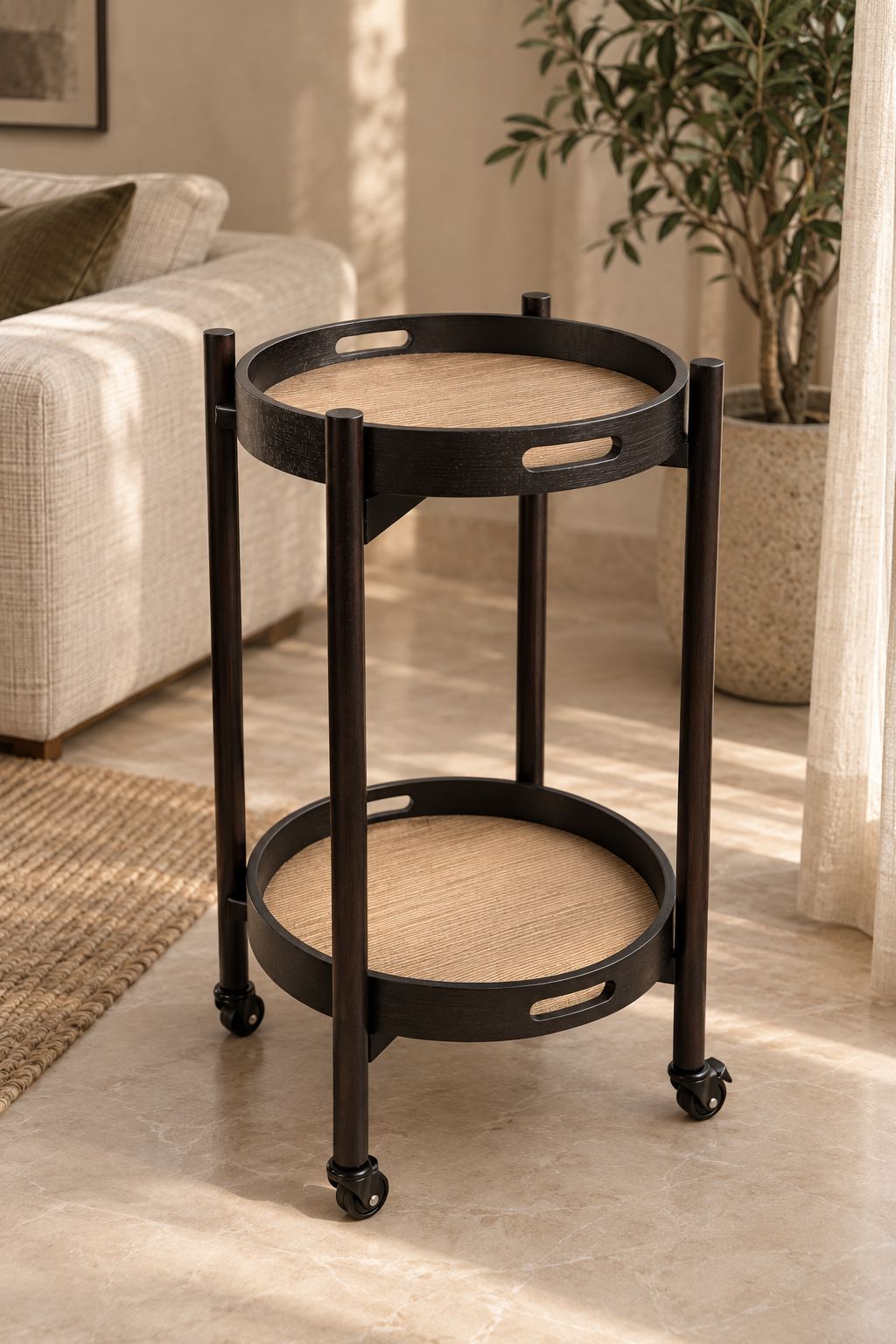 Eclipse Round Trolley